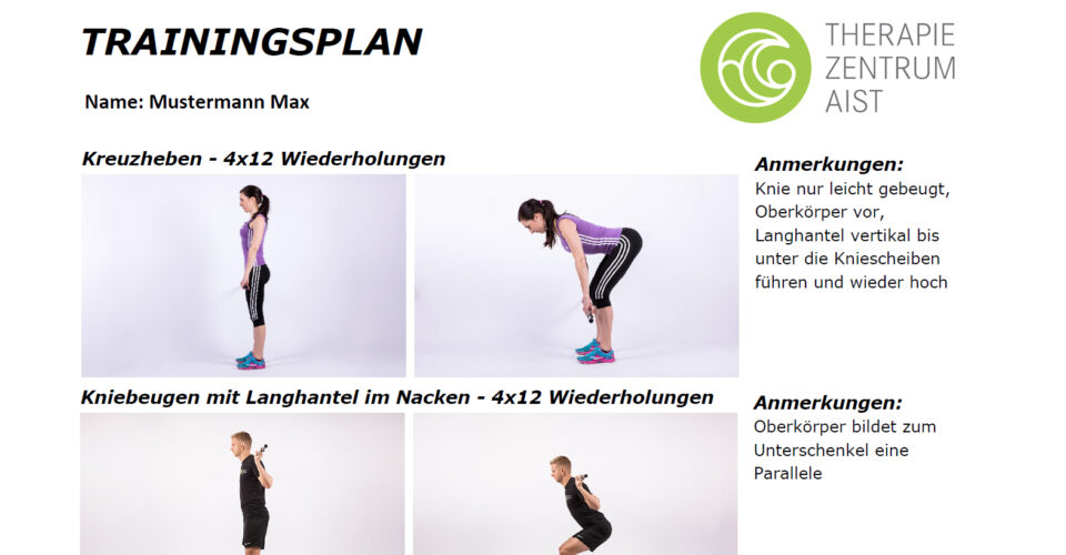 Trainingsplan